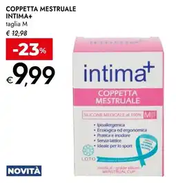 Bennet intima+ coppetta mestruale offerta