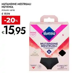 Bennet Mutandine mestruali Nuvenia offerta