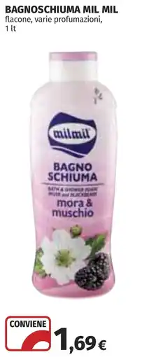 Coop Bagno schiuma mil mil offerta