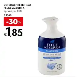 Bennet Detergente intimo Felce Azzurra classico offerta