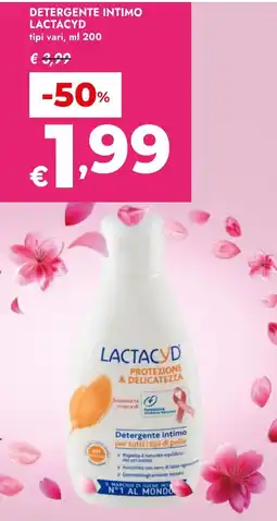 Bennet Detergente intimo Lactacyd offerta