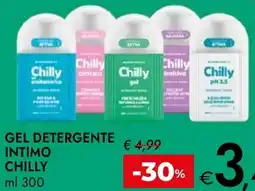 Bennet Gel detergente intimo Chilly offerta