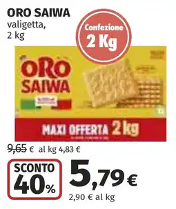Coop Oro Saiwa valigetta offerta
