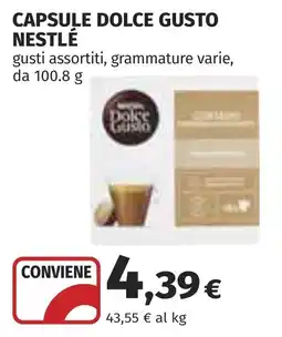 Coop Capsule Dolce Gusto Nestlé offerta