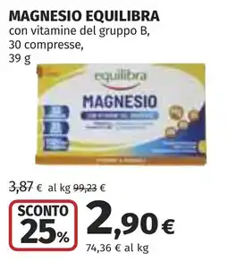 Coop Magnesio Equilibra offerta
