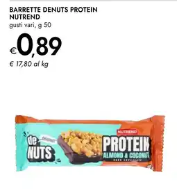 Bennet Barrette denuts protein nutrend offerta