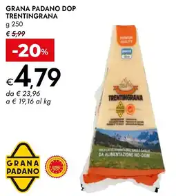 Bennet Grana Padano DOP Trentingrana offerta