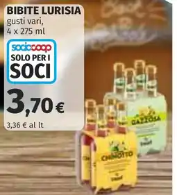 Coop Bibite Lurisia offerta