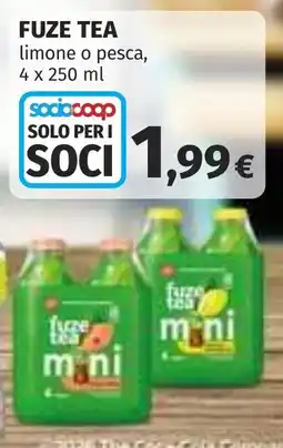 Coop Fuze Tea mini offerta