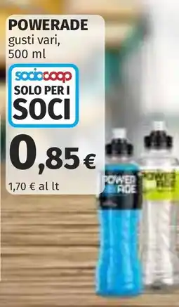 Coop Powerade offerta