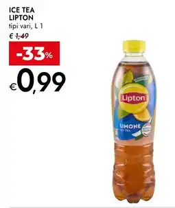 Bennet Ice tea Lipton limone offerta