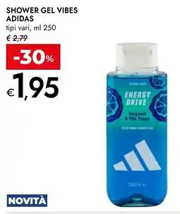 Bennet Shower gel vibes adidas offerta