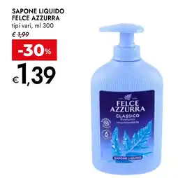 Bennet Sapone liquido Felce Azzurra offerta
