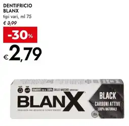 Bennet Dentifricio Blanx offerta