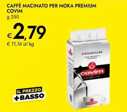 Bennet Caffè macinato per moka premium Covim offerta