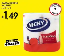 Bennet Carta cucina Nicky offerta