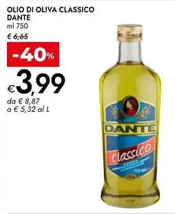 Bennet Olio di oliva classico Dante offerta