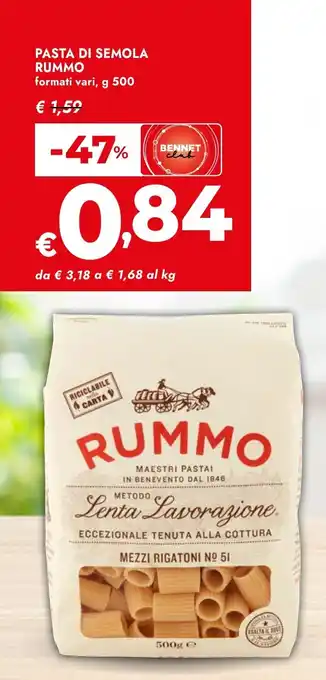 Pasta di semola Rummo