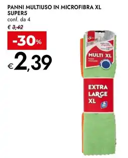 Bennet Panni multiuso in microfibra super5 offerta