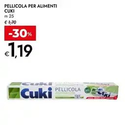 Bennet Pellicola per alimenti Cuki offerta