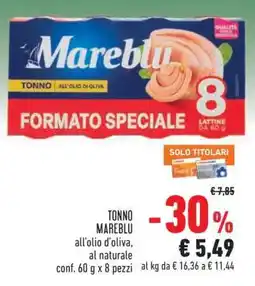 Conad TONNO MAREBLU offerta