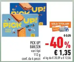 Conad PICK UP! BAHLSEN offerta