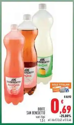 Conad Bibite San Benedetto offerta