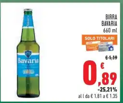 Conad BIRRA BAVARIA offerta