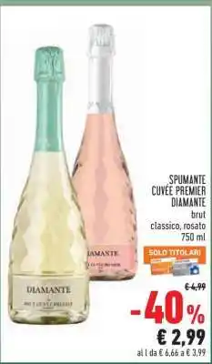 Conad SPUMANTE CUVÉE PREMIER DIAMANTE offerta