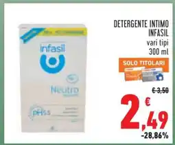 Conad Detergente Intimo Infasil offerta