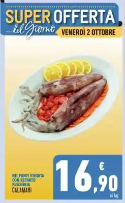 Conad CALAMARI offerta