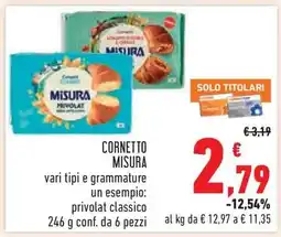 Conad CORNETTO MISURA offerta