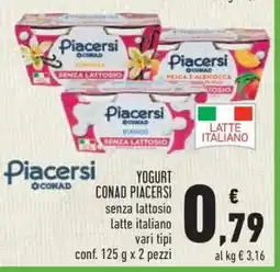 Conad YOGURT CONAD PIACERSI offerta