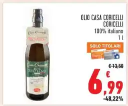 Conad OLIO CASA CORICELLI CORICELLI offerta