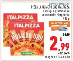 Conad Pizza La Numero Uno Italpizza offerta