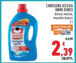 Conad CANDEGGINA DELICATA OMINO BIANCO offerta