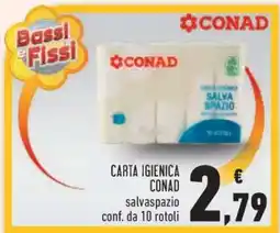 Conad Carta igienica CONAD offerta