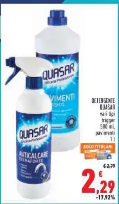 Conad DETERGENTE QUASAR offerta