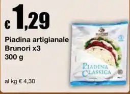 Sì con te Superstore Piadina artigianale Brunori offerta