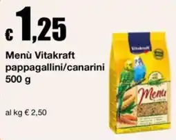 Sì con te Superstore Menù Vitakraft pappagallini/canarini offerta