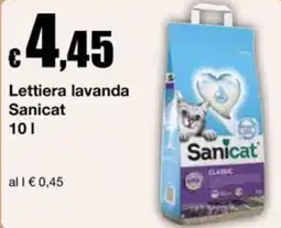 Sì con te Superstore Lettiera lavanda Sanicat offerta