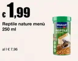 Sì con te Superstore Vitakraft Reptile nature menù offerta