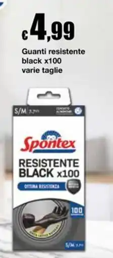 Sì con te Superstore Guanti resistente black Spontex offerta
