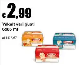 Sì con te Superstore Yakult vari gusti offerta