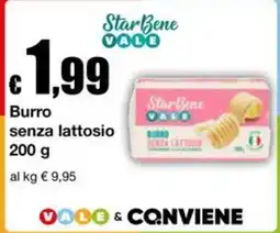 Sì con te Superstore Burro senza lattosio StarBene offerta