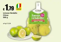 Sì con te Superstore Limone Verdello Citrus offerta