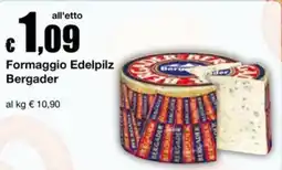 Sì con te Superstore Formaggio Edelpilz Bergader offerta