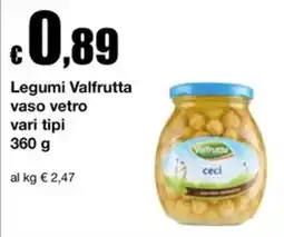 Sì con te Superstore Legumi Valfrutta offerta