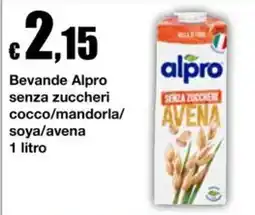 Sì con te Superstore Beverage Alpro senza zuccheri avena offerta