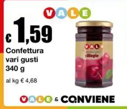 Sì con te Superstore Confettura vari gusti offerta